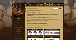 Desktop Screenshot of historische-modelbouw.nl